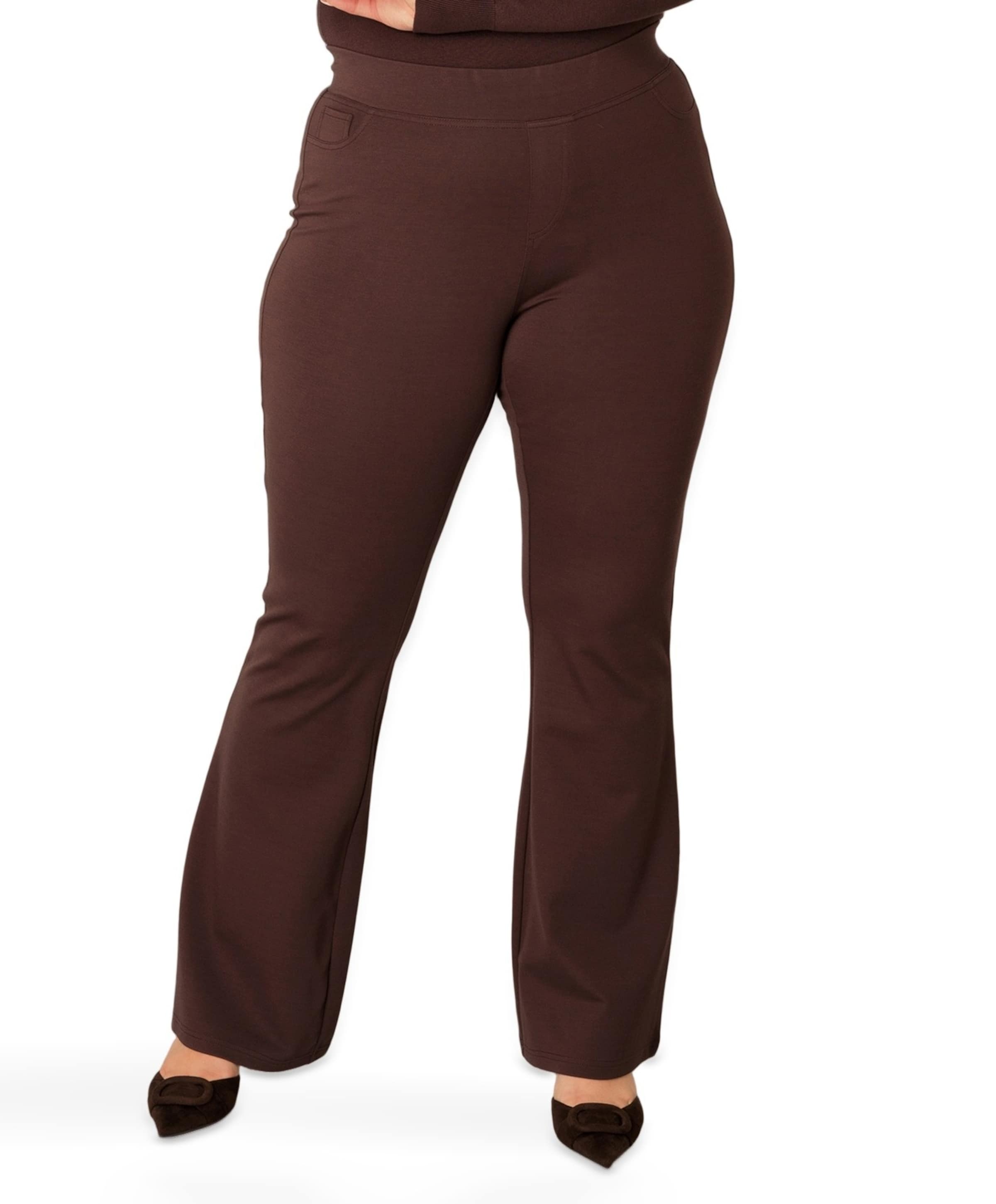 Allie dames broek bruin