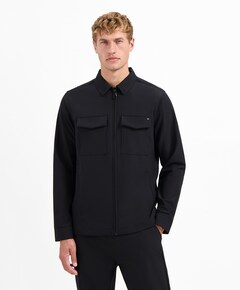Heren overshirt zwart