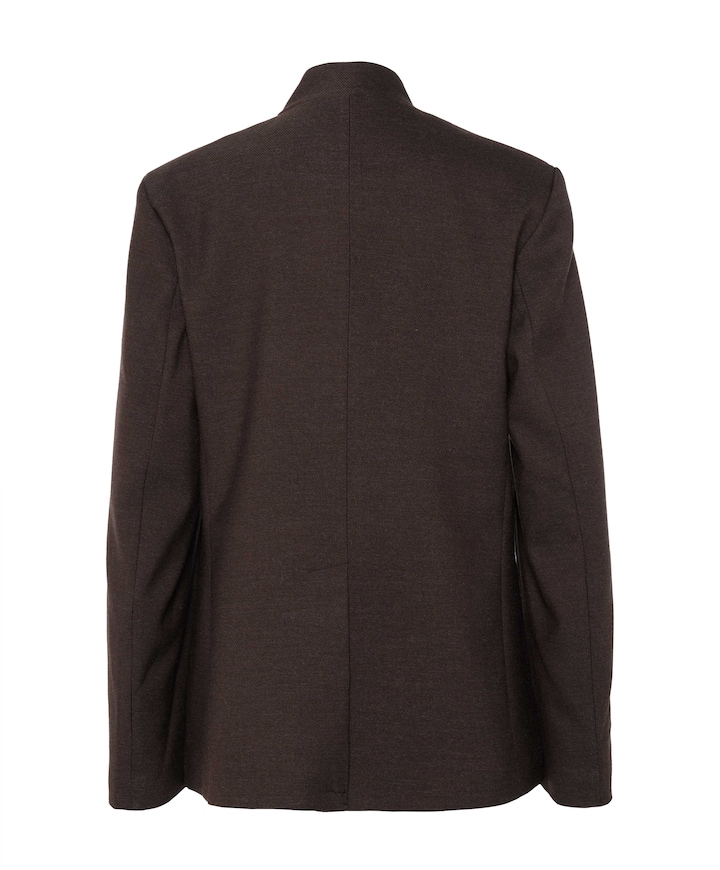 Dames blazer bruin
