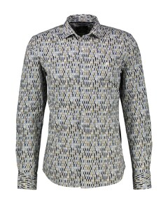 Overhemd lange mouw blauw