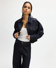 Dames spijkerjas  blauw