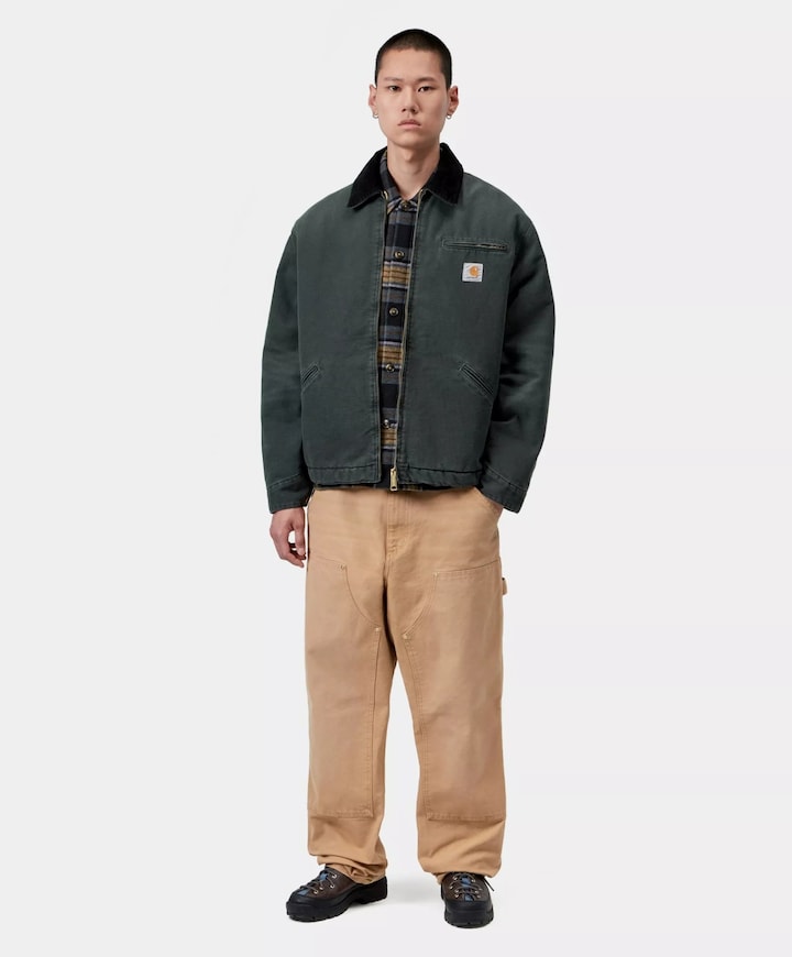 Heren jas groen