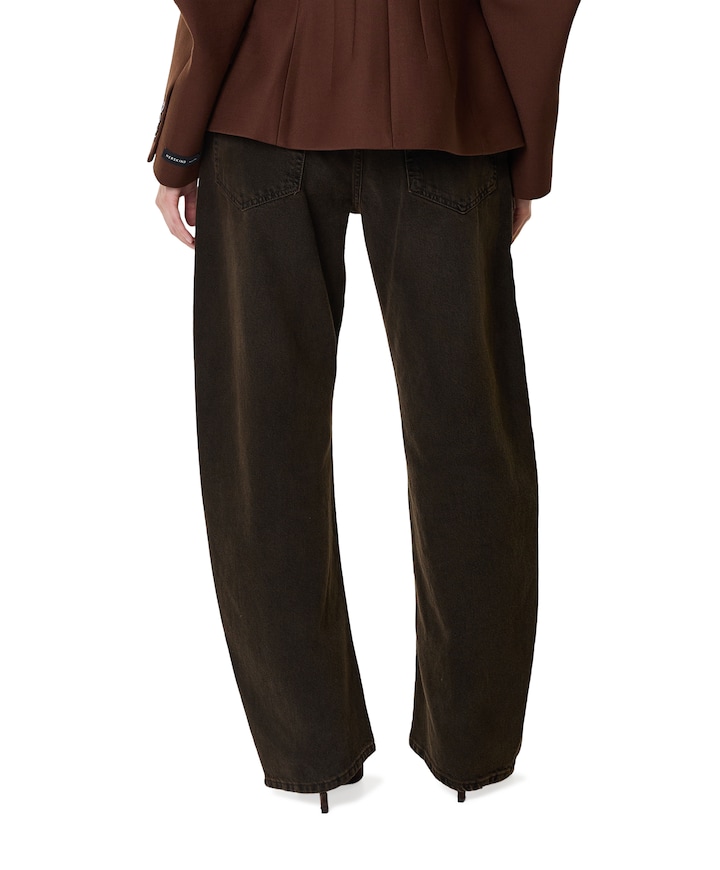 Lulu Denim dames jeans bruin