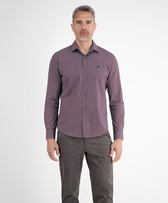 Overhemd lange mouw blauw