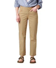 Liv  7/8 dames jeans beige