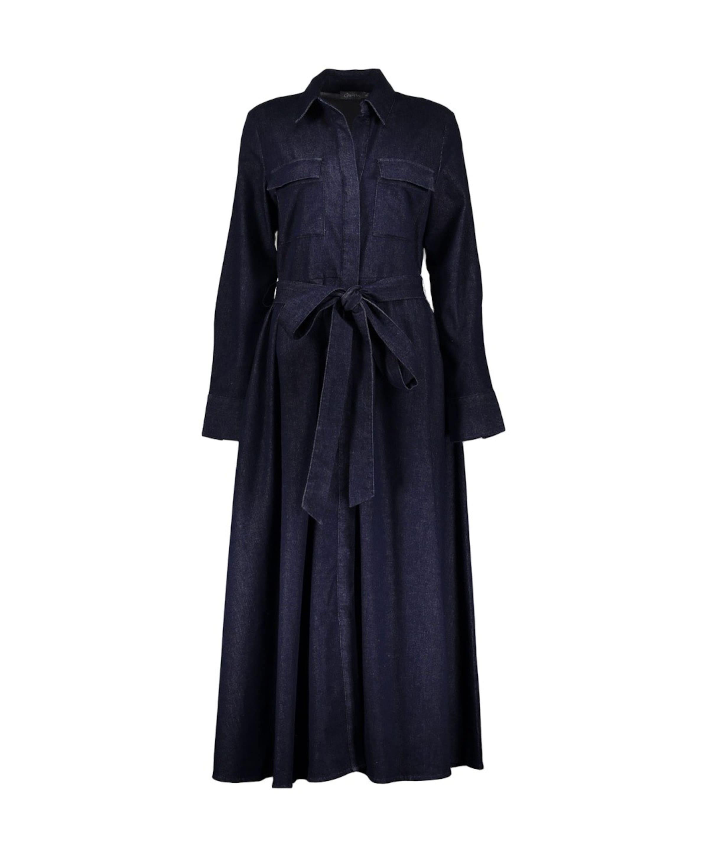 Dames jurk blauw