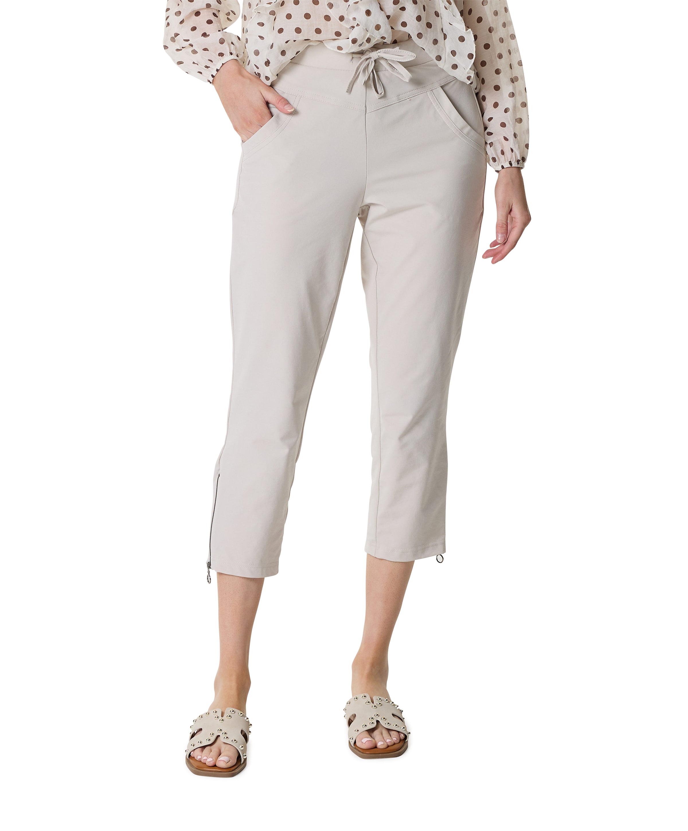 dames broek beige
