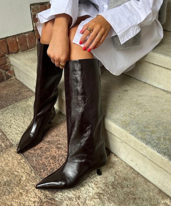 New Future dames laarzen bordeaux