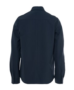 Heren overshirt blauw