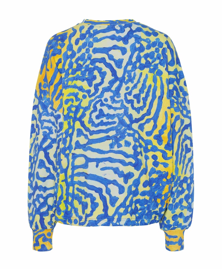 Dames sweater multicolor