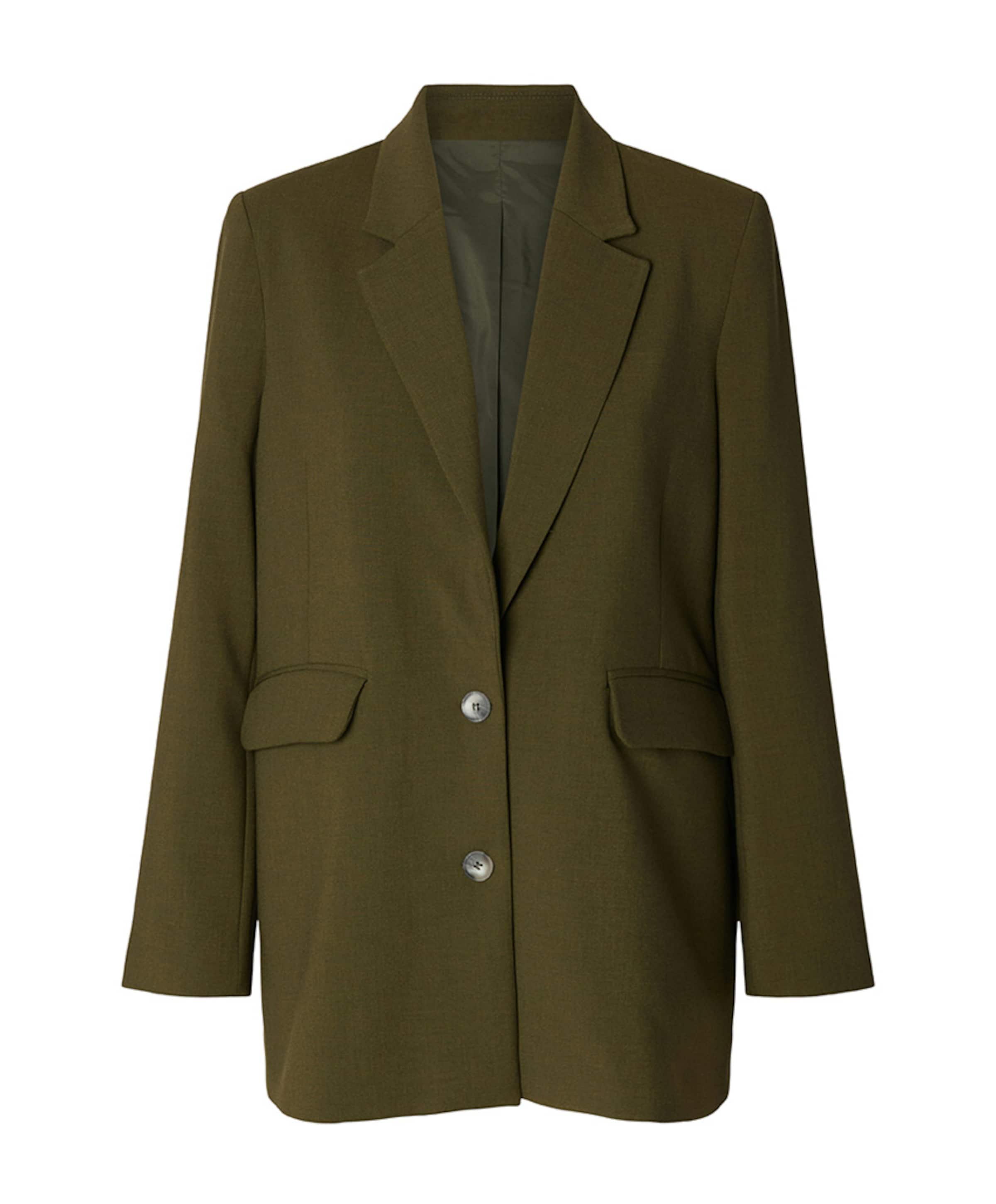 Dames blazer groen