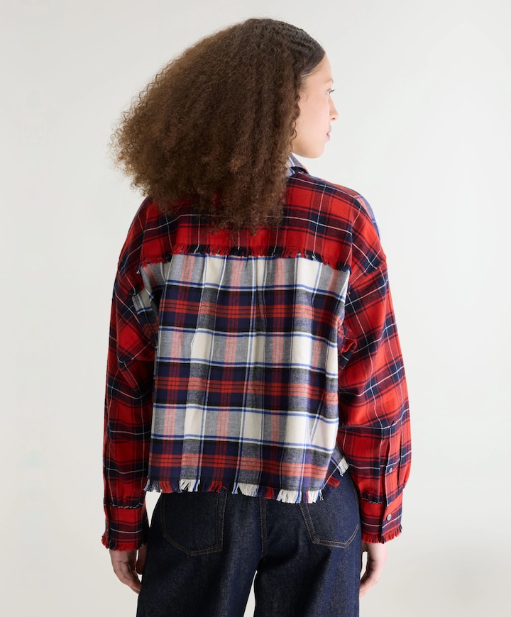 Dames blouse rood