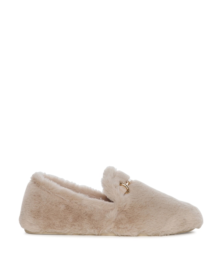 Pylaro dames pantoffels beige