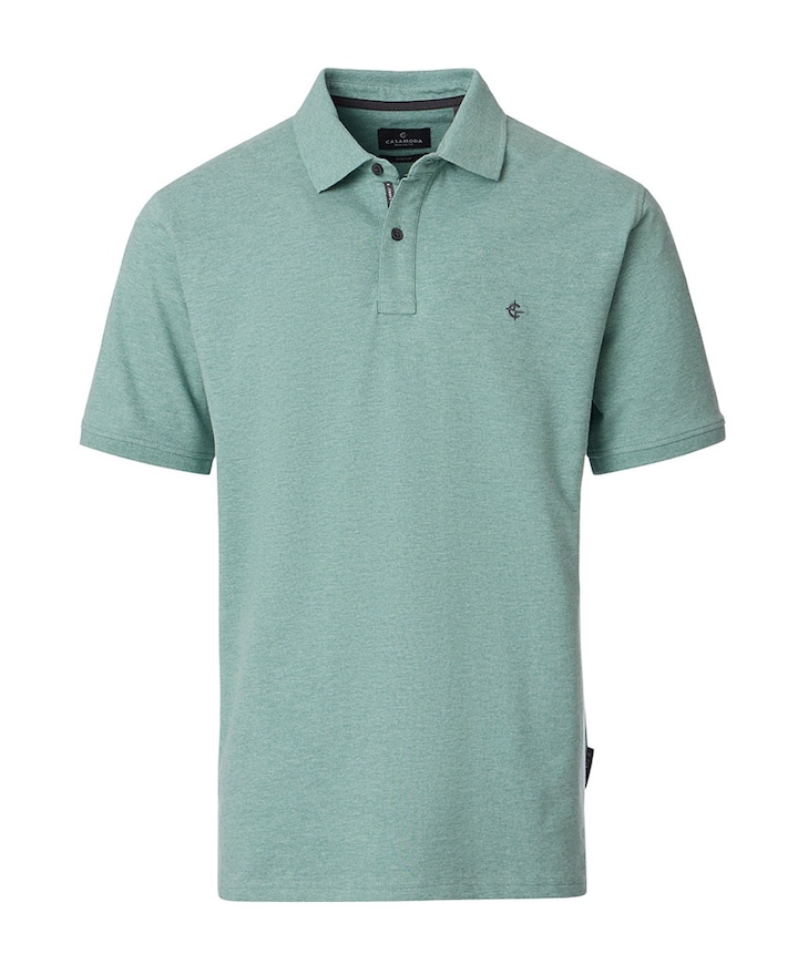 Heren polo groen