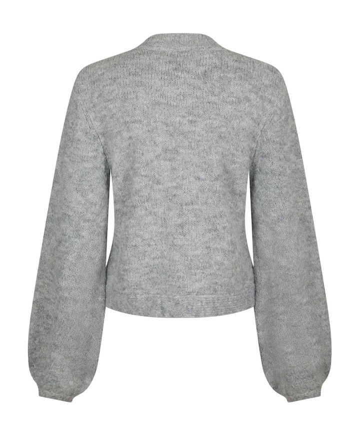 Dames vest grijs