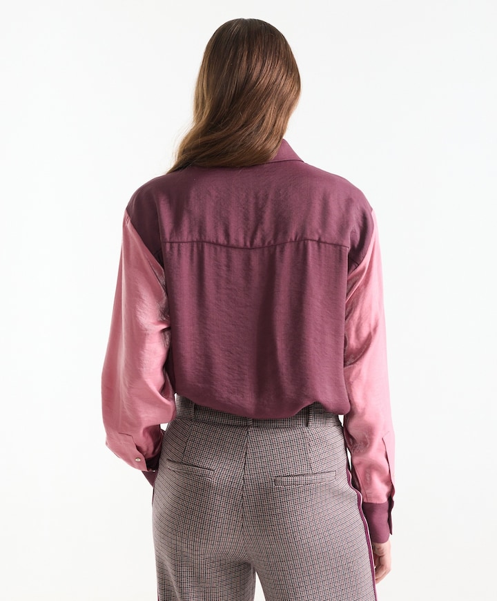 Dames blouse roze