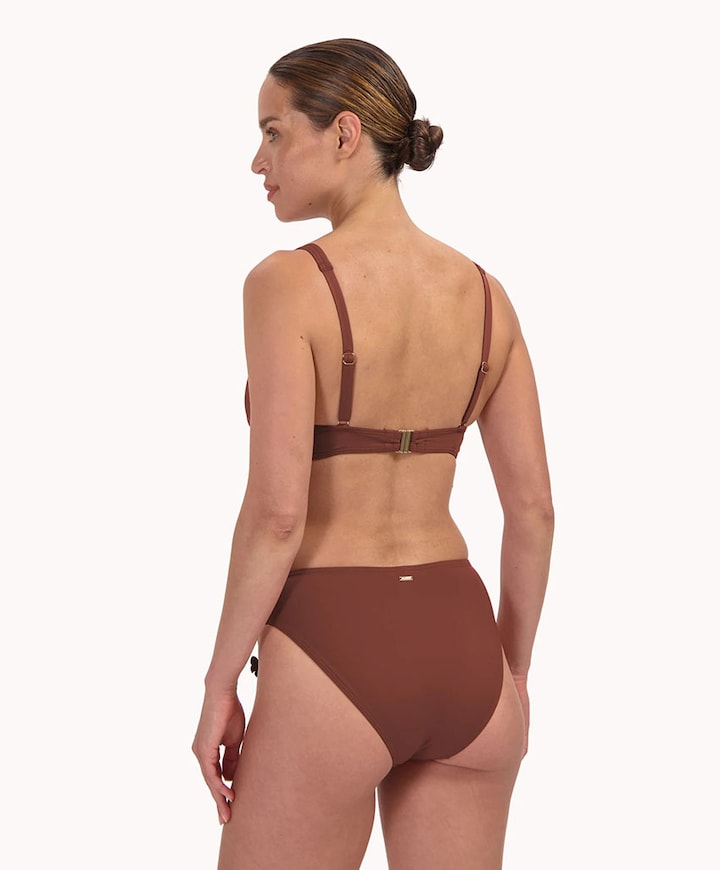 Dames bikinitop bruin