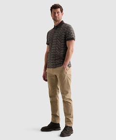Heren polo blauw