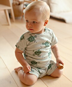 Jongens pyjamaset groen