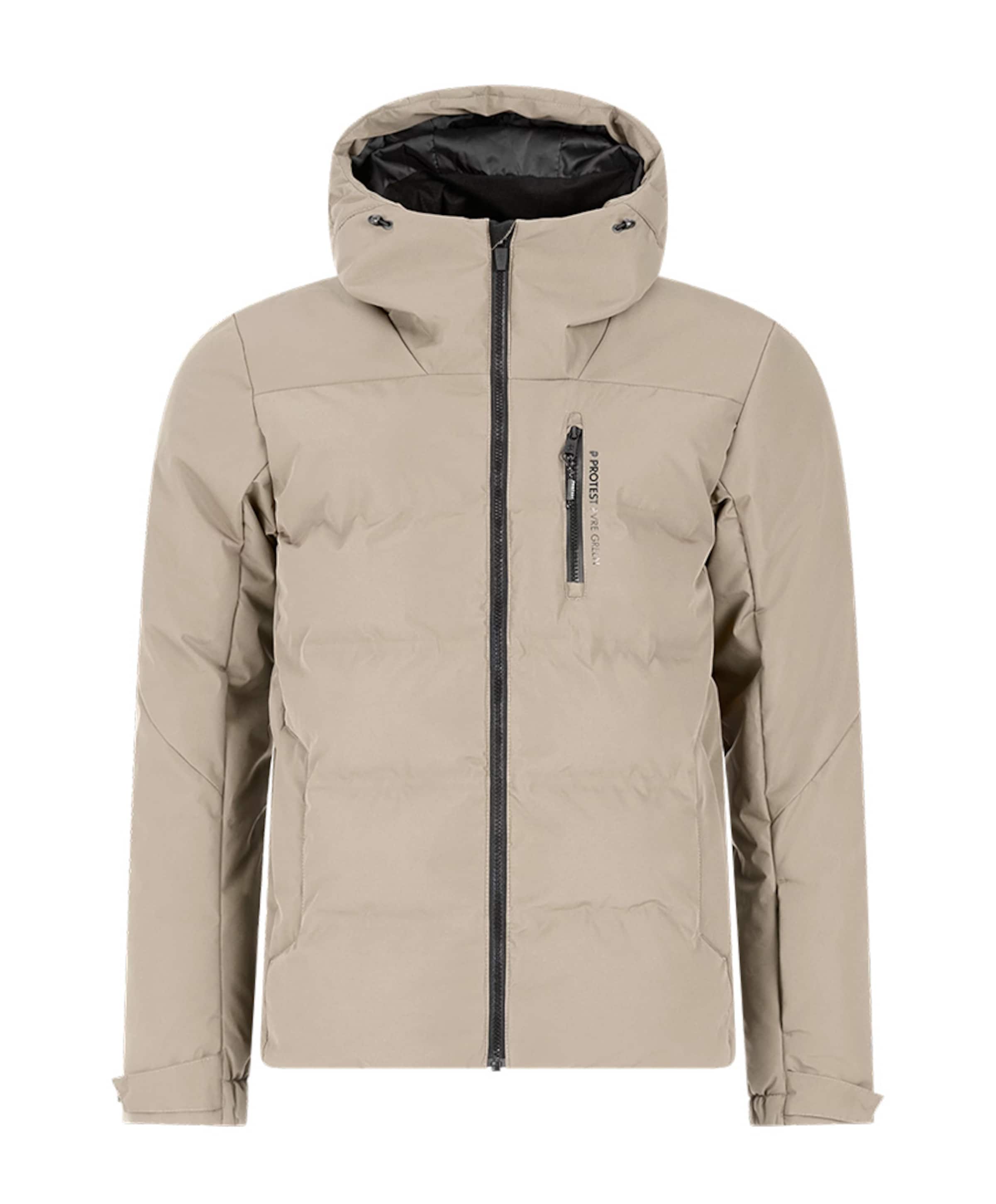 Heren ski-jas beige