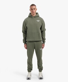 Heren hoodie groen