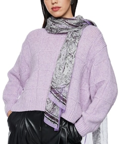 Dames sjaal blauw