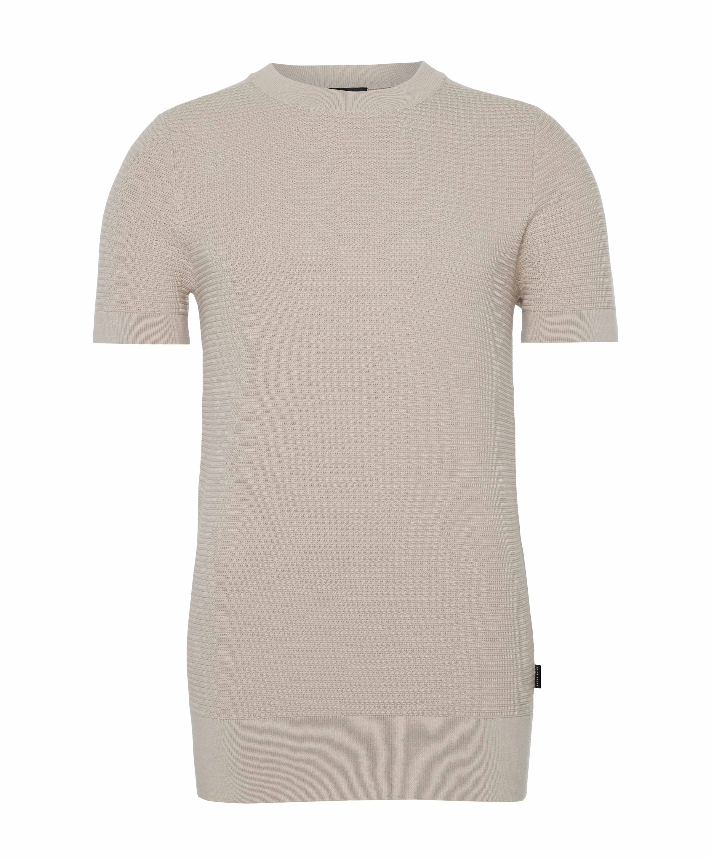 Heren T-shirt beige