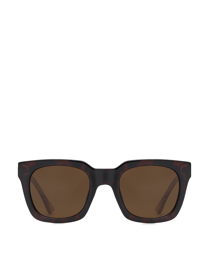 Uniseks zonnebril bruin