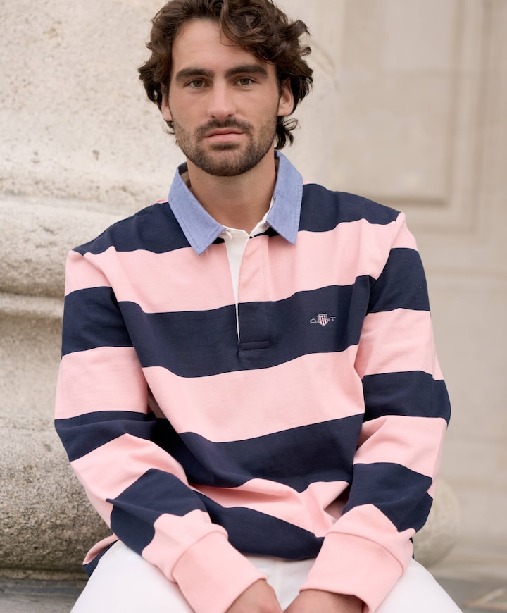 Heren trui roze