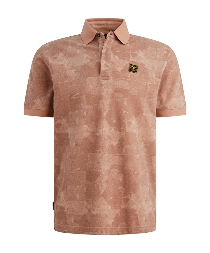 Heren polo roze
