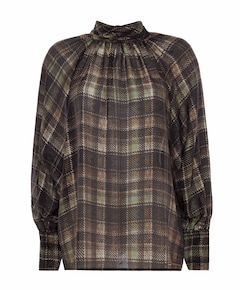 Dames blouse bruin