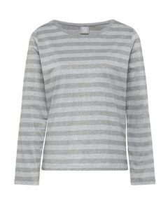 Dames longsleeve zilver