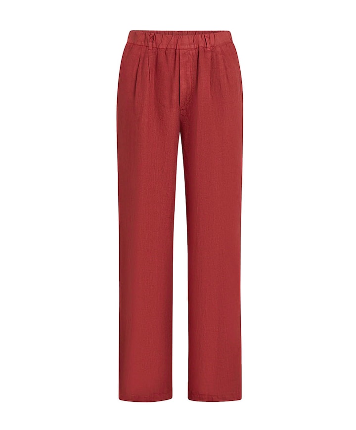 Dames broek bordeaux