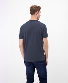 Heren t-shirt blauw