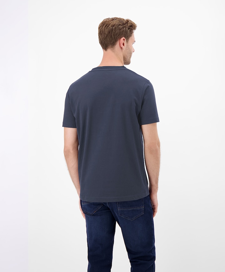 Heren t-shirt blauw