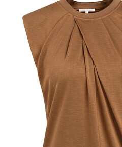 Dames top bruin