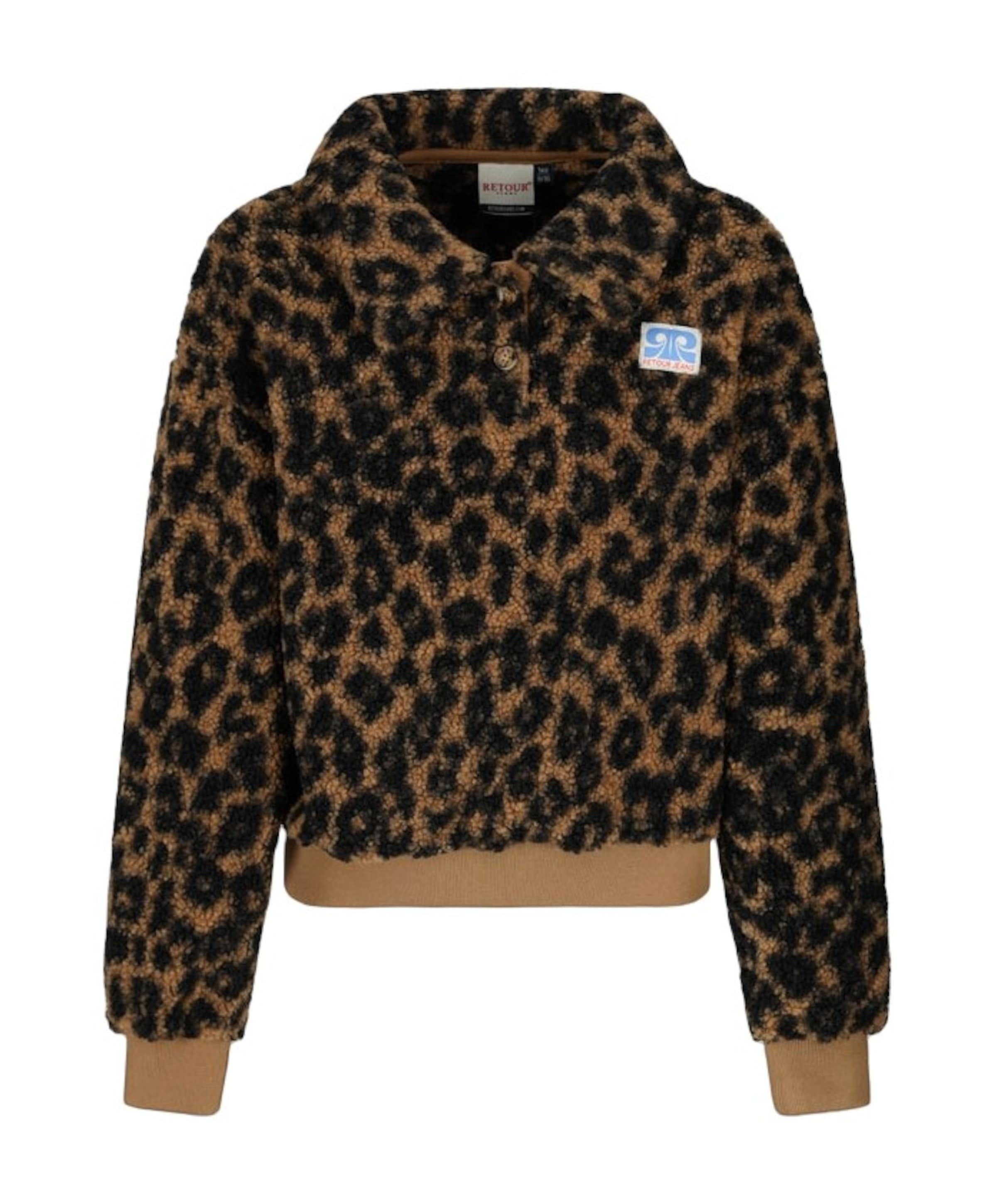 Meisjes hoodie beige