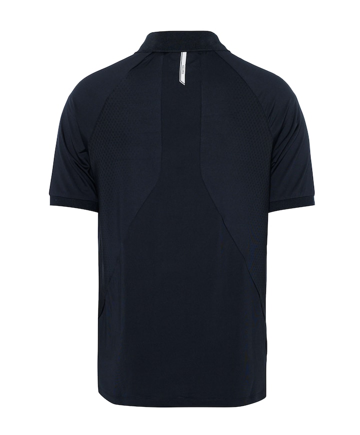 Heren polo blauw