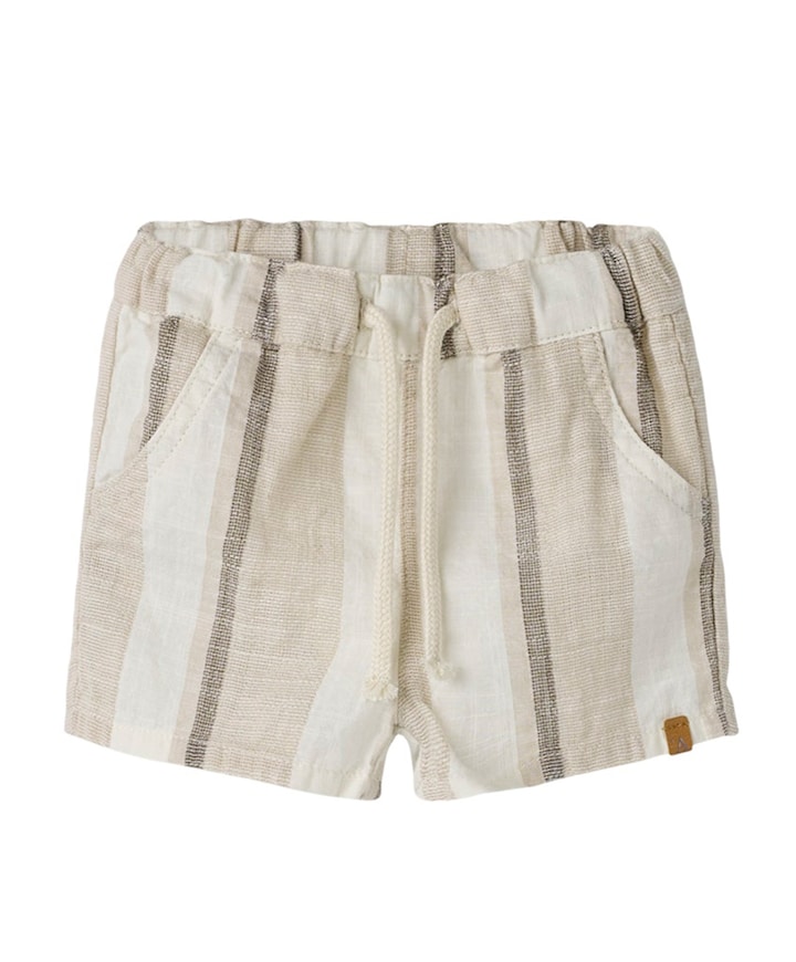 NBMFIBERT LOOSE LIL meisjes korte broek ecru