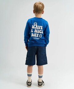 Jongens sweater blauw