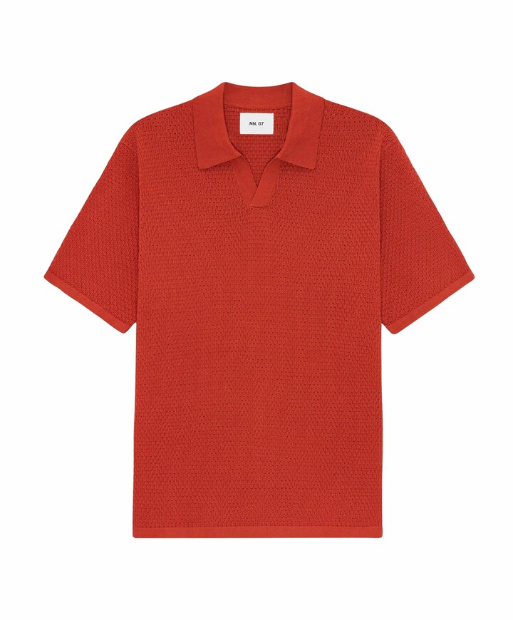 Heren polo rood