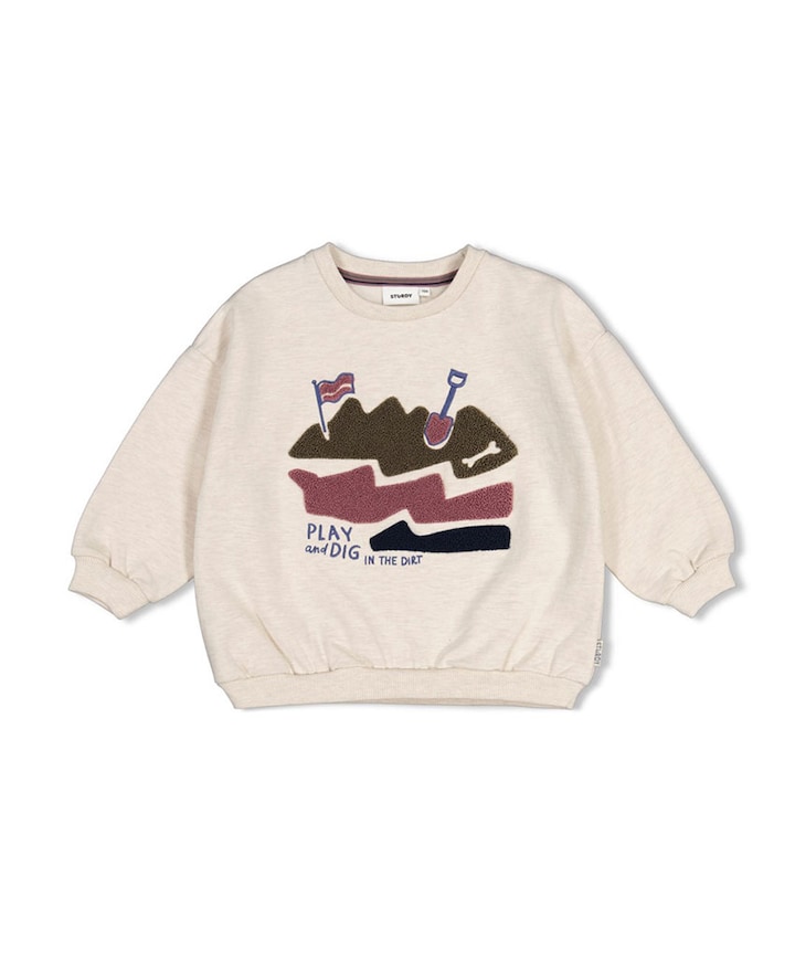 Jongens sweater ecru