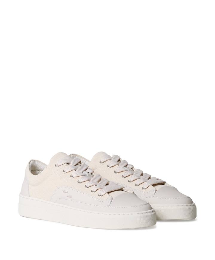 Riviera Weave heren sneakers ecru