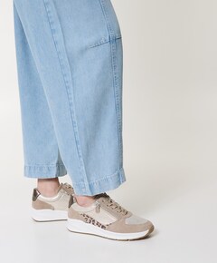 Zary  dames sneakers beige