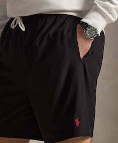 Woven Trunk Swim Bottom heren zwembroek zwart