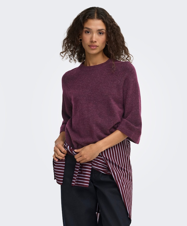 Dames trui bordeaux