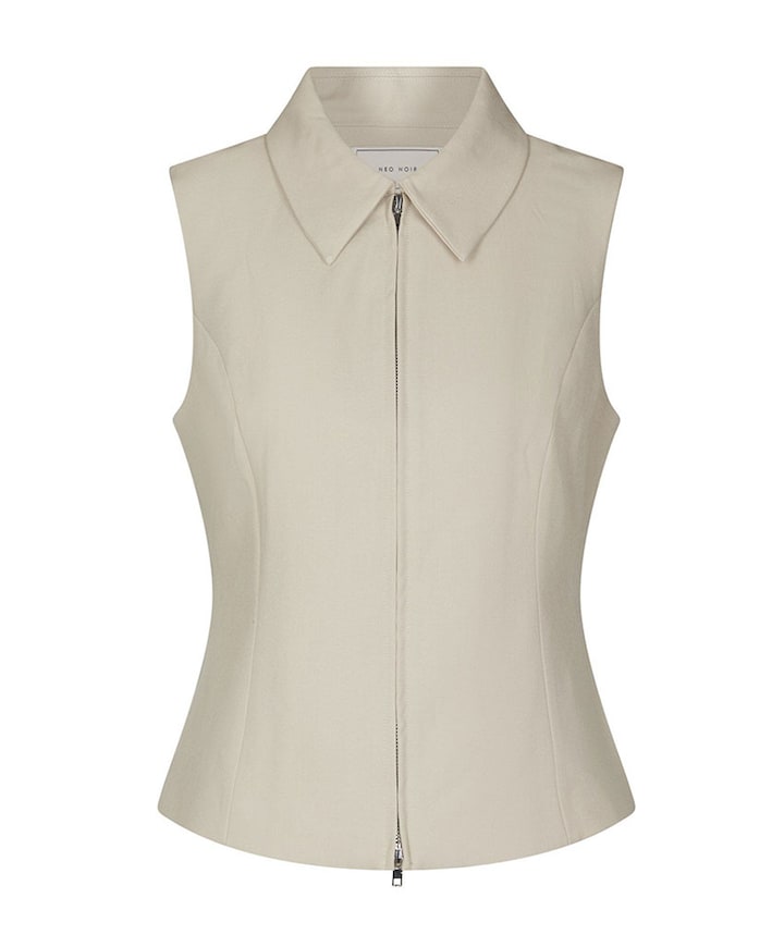 Dames gilet ecru