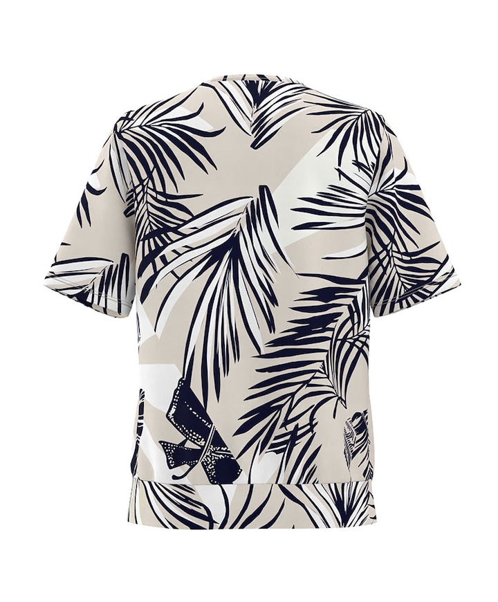 Dames T-shirt beige