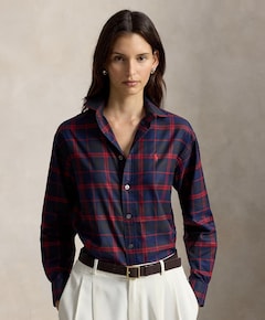 Dames blouse blauw