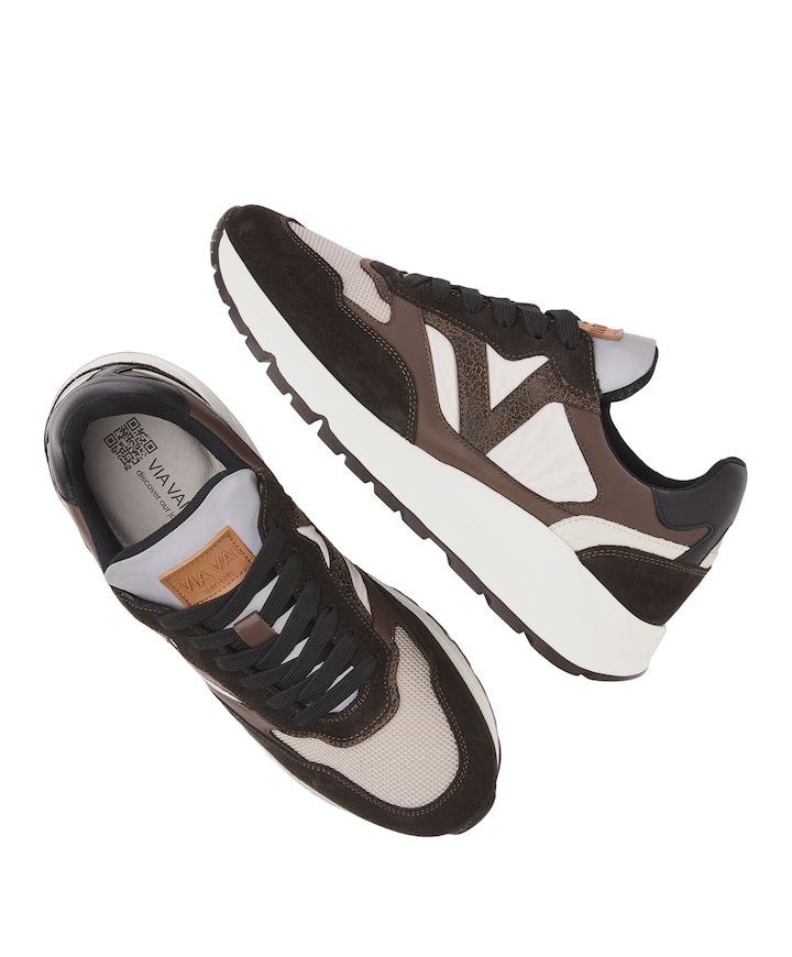 Owen Cody heren sneakers bruin